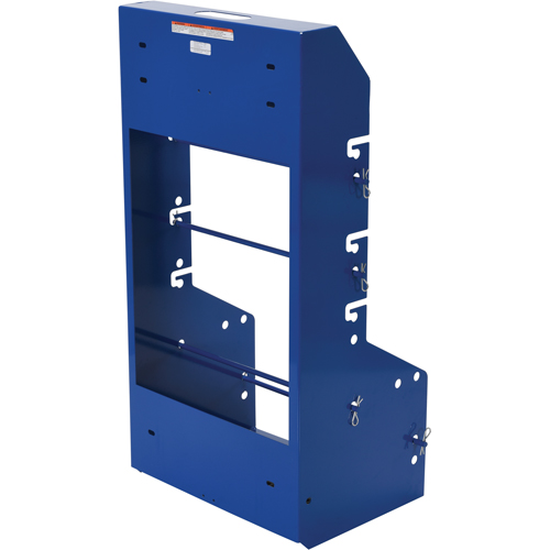 Stand Alone Wire Reel Caddy, Steel, 4 Rod, 16-1/4" W x 44-1/4" H x 22-1/4" D, 300 lbs. Capacity Superchem Industries