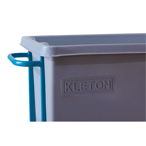 Tilt Truck, Polyethylene, 0.625 cu. yd., 850 lbs. Load Capacity Superchem Industries
