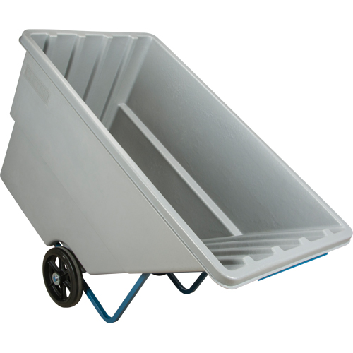 Tilt Truck, Polyethylene, 1.1 cu. yd., 1250 lbs. Load Capacity Superchem Industries