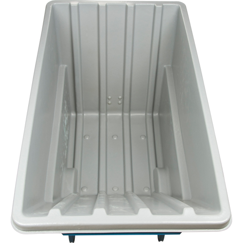 Tilt Truck, Polyethylene, 1.1 cu. yd., 1250 lbs. Load Capacity Superchem Industries