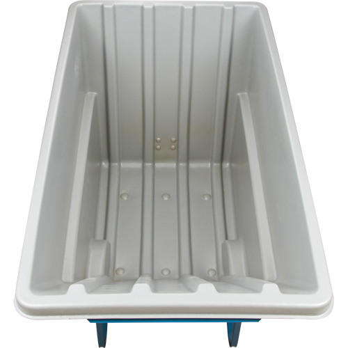 Tilt Truck, Polyethylene, 1.1 cu. yd., 2000 lbs. Load Capacity Superchem Industries