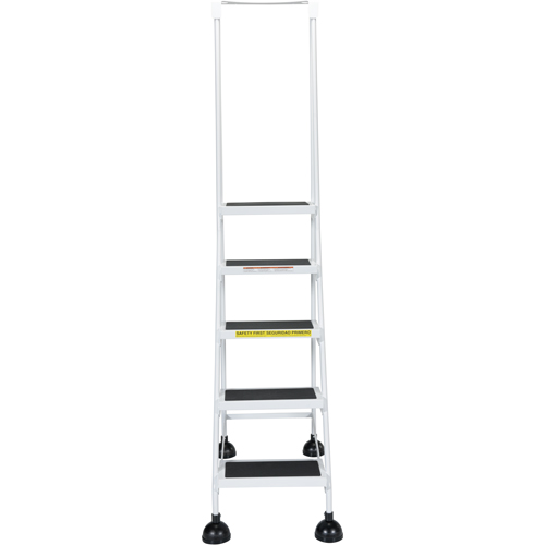 &eacute;chelles Stop-Step pour travaux l&eacute;gers, 5 marches, Largeur de la marche 16", Hauteur de la plateforme 47-11/16", Acier Superchem Industries