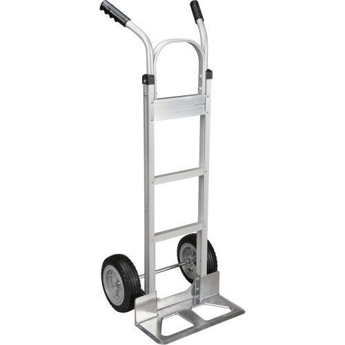 Knocked Down Hand Truck, Dual Handle, Aluminum, 50-5/8" Height, 500 lbs. Capacity Superchem Industries
