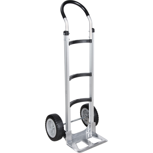 Knocked Down Hand Truck, Continuous Handle, Aluminum, 49-5/8" Height, 500 lbs. Capacity Superchem Industries