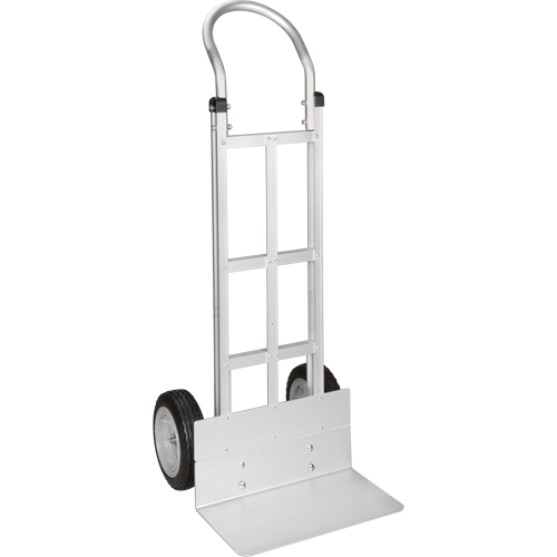Knocked Down Hand Truck, Continuous Handle, Aluminum, 49-5/8" Height, 500 lbs. Capacity Superchem Industries