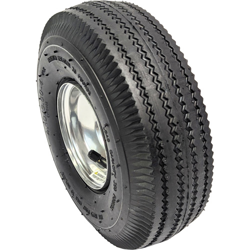 Replacement Pneumatic Tire for Hand Truck, 10" (254 mm), 350 lbs. Capacity Superchem Industries