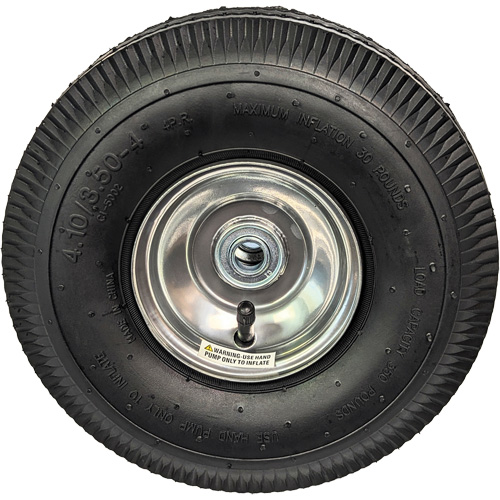 Replacement Pneumatic Tire for Hand Truck, 10" (254 mm), 350 lbs. Capacity Superchem Industries