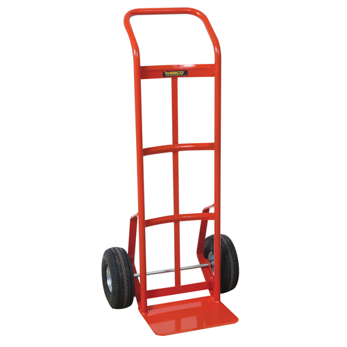 Industrial Duty Hand Truck - 126-P, Continuous Handle, Steel, 48" Height, 700 lbs. Capacity Superchem Industries