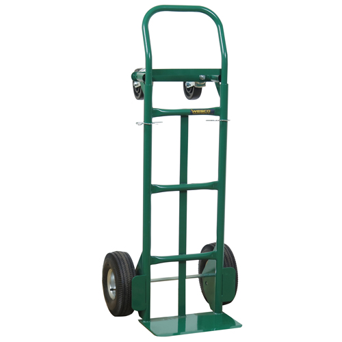 Greenline Economical Convertible Hand Truck - 656-21-PE , Steel, 600 lbs. Capacity Superchem Industries