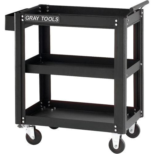 Chariot utilitaire, 19-1/4" lo x 27-1/2" la x 32-3/4" h, Gris Superchem Industries