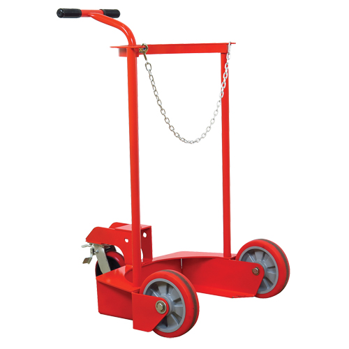 Grand chariot LCC pour bouteille de gaz liquide, Roues Polyur&eacute;thane, Base de 20" la x 20" p, 1000 lb Superchem Industries