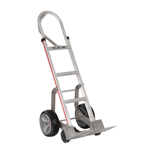 Self-Stabilizing Hand Truck, P-Handle Handle, Aluminum, 55'' Height, 500 lbs. Capacity Superchem Industries
