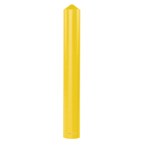 Enveloppe lisse pour butoir, 4" dia. x 56" l, Jaune Superchem Industries