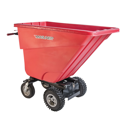 Motorized Tilt Truck, 13,5 pi³ Capacity, 45" H x 26-1/2" W x 68" D Superchem Industries