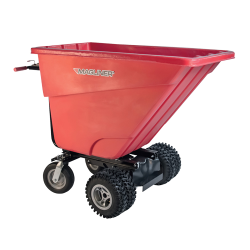 Motorized Tilt Truck, 13,5 pi³ Capacity, 45" H x 33-1/2" W x 68" D Superchem Industries