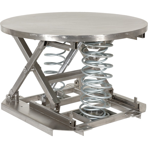 Table &eacute;l&eacute;vatrice de palettes, 43 5/8" lo x 43 5/8" la, Capacit&eacute; 4500 lb Superchem Industries