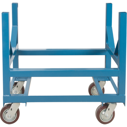 Pipe & Bar Cradle Truck, 48" L x 24" W x 34" H, 2500 lbs. Capacity, Polyurethane Wheels Superchem Industries