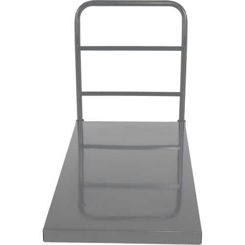 Platform Truck, 48" L x 24" W, 2000 lbs. Capacity, Rubber Casters Superchem Industries