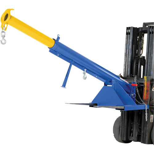 Orbit Boom Telescoping Forklift Crane Superchem Industries