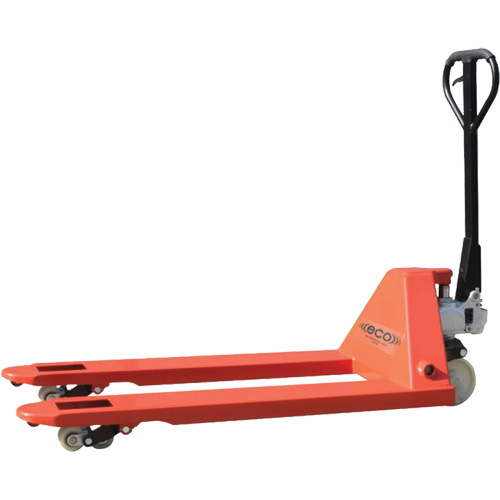 Eco Heavy-Duty Pallet Truck, Steel, 48" L x 27" W, 11000 lbs. Capacity Superchem Industries