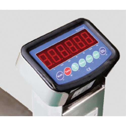 Eco Weigh-Scale Pallet Truck, 48" L x 27" W, 4400 lbs. Cap. Superchem Industries