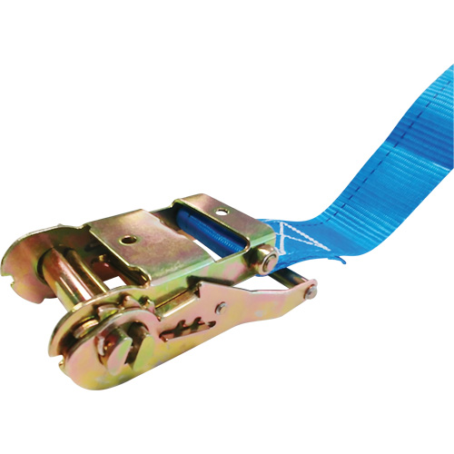 Ratchet Strap, E-Track System, 2" W x 20' L, 1333 lbs. (605 kg) Working Load Limit Superchem Industries