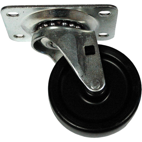 Ingredient Bin Swivel Plate Caster Superchem Industries