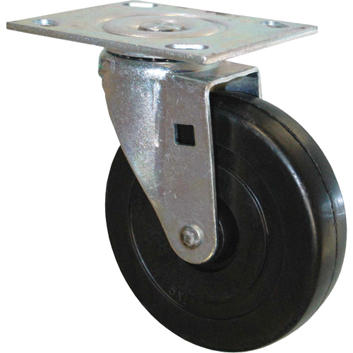 Platform Truck Rubber Swivel Caster Superchem Industries