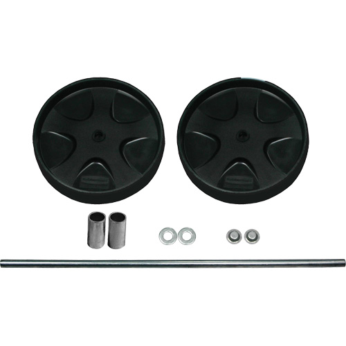 Trousse de roues et axe pour chariot de concierge Superchem Industries