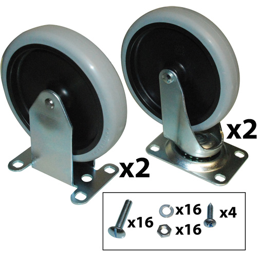 Utility Cart Caster Kit Superchem Industries