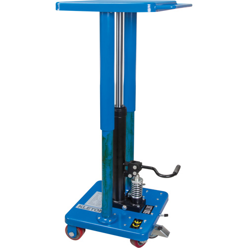 Hydraulic Work Table, 18" L x 18" W, Steel, 500 lbs. Capacity Superchem Industries