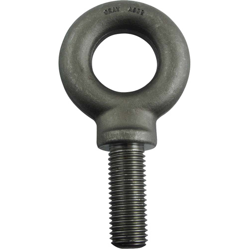 Alloy Steel Eye Bolt, 1-13/16"/3-9/16" Dia., 2-1/2" L, 11600 lbs. (5.8 tons)/11600 lbs. Capacity Superchem Industries