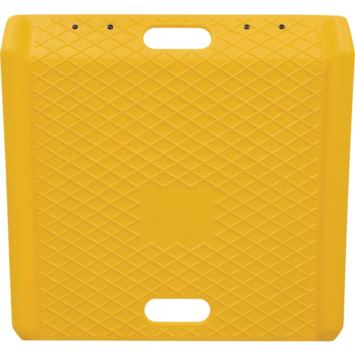 Rampe de trottoir portable en poly pour diable, Capacit&eacute; de 1000 lb, 27" la x 27" lo Superchem Industries