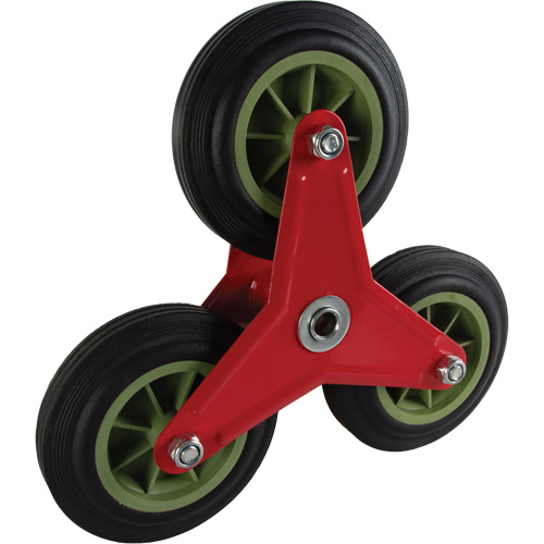 Assemblage de roue de remplacement pour diable monte-marches Kleton Superchem Industries