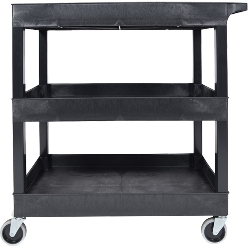 Tub Cart, 3 Tiers, 35-1/4" x 36-1/4" x 18", 300 lbs. Capacity Superchem Industries