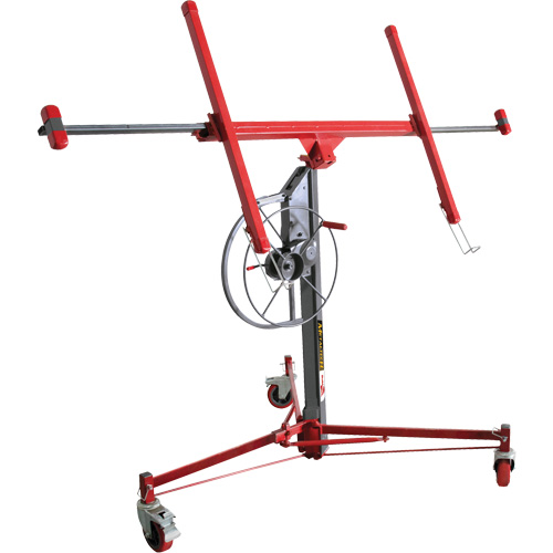 Appareils de levage pour panneaux de cloisons s&egrave;ches Bulidman Superchem Industries