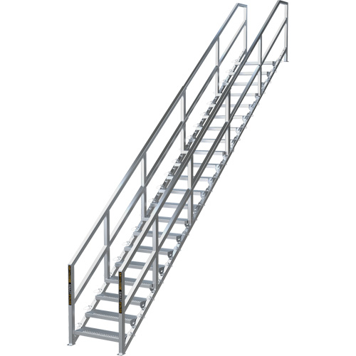 Syst&egrave;me d'escalier modulaire pour la construction de 17-21 marches SmartStairs, 157-1/2" ha Superchem Industries