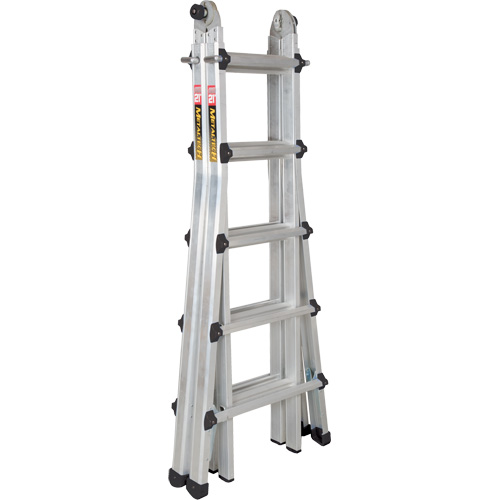 &eacute;chelle t&eacute;lescopique multifonction, Aluminium, 300 lb, CSA calibre 1A Superchem Industries