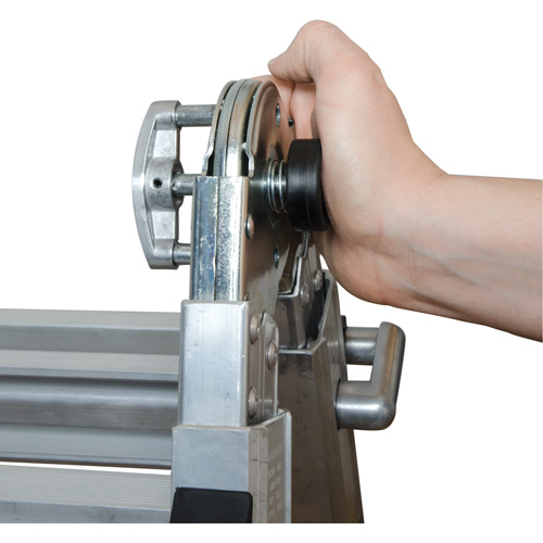 Telescoping Multi-Position Ladder, Aluminum, 300 lbs. Superchem Industries