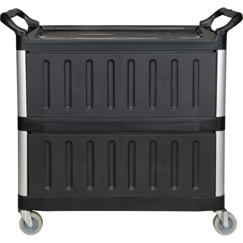 Utility Cart, 3 Tiers, 19-3/4" x 37-1/2" x 40-1/4", 250 lbs. Capacity Superchem Industries
