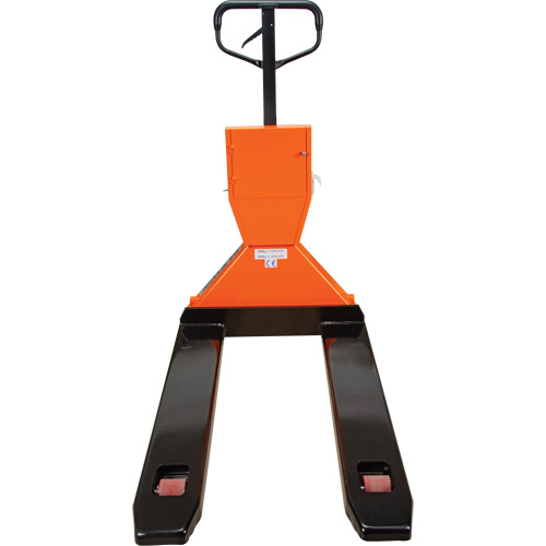 Digital Scale Pallet Truck, 44.5" L x 27.75" W, 4400 lbs. Cap. Superchem Industries