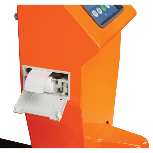 Digital Scale Pallet Truck, 44.5" L x 27.75" W, 4400 lbs. Cap. Superchem Industries