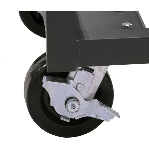 Chariot &agrave; cadre en A robuste &agrave; un c&ocirc;t&eacute; avec 6 plateaux, 38" x 25" x 63", Capacit&eacute; 2500 lb Superchem Industries