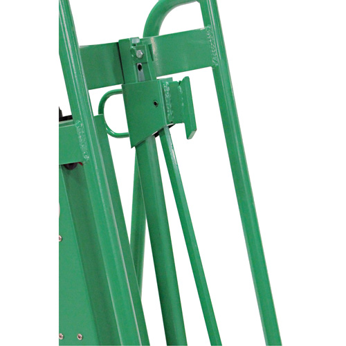 Powered Drum Hand Truck with Pneumatic Wheels Superchem Industries