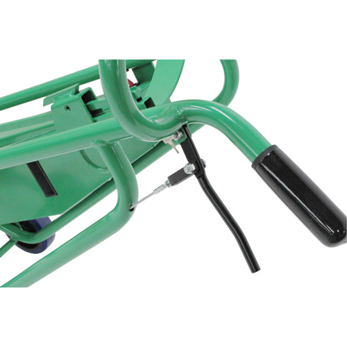 Powered Drum Hand Truck with Pneumatic Wheels Superchem Industries