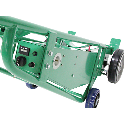 Powered Drum Hand Truck with Pneumatic Wheels Superchem Industries