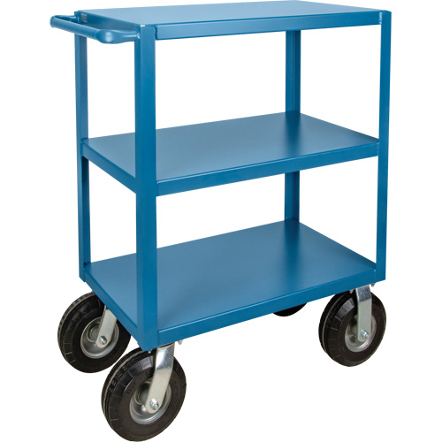  Chariot &agrave; tablettes pour l'ext&eacute;rieur, 3 Tiers, 24" la x 39" h x 51" p, Capacit&eacute; 1200 lb Superchem Industries