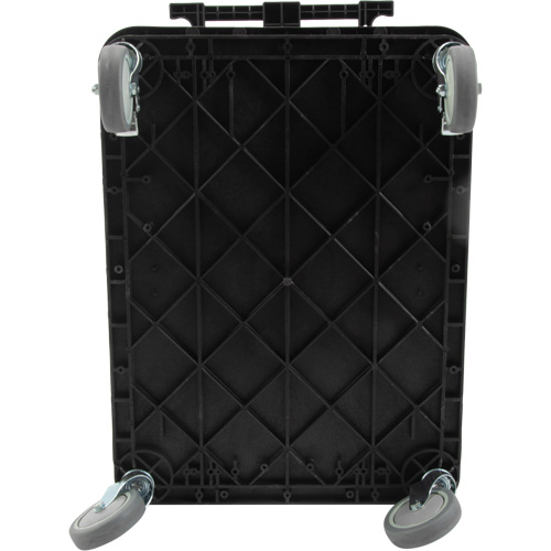 Chariot utilitaire avec tablette &agrave; bordure profonde, 3 tiers, 19" x 39-1/2" x 28-1/4", Capacit&eacute; 330 lb Superchem Industries
