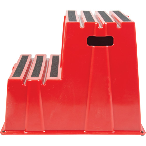 Industrial Step Stool, 2 Steps, 26" x 22-7/16" x 19-11/16" High Superchem Industries