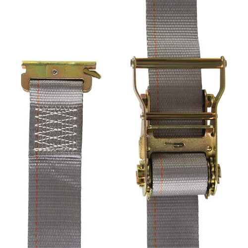 Tendeur d'arrimage logistique, Rochet, 2" la x 16' lo, Charge d'utilisation 1000 lb (454 kg) Superchem Industries